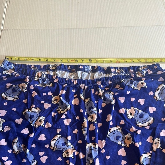 NWOT Dreams Co Pink & blue set Short Sleeve Tee with Graphic Design and bottoms - Picture 9 of 12